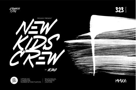New Kids Crew - Graffiti Type