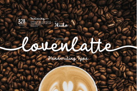 Loven Latte - Handwriting Type