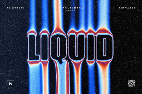 Liquid Text Effects Collection
