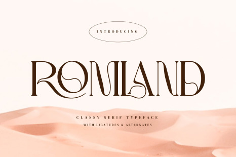 ROMLAND FONT