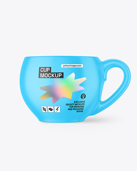 Matte Coffee Cup Mockup