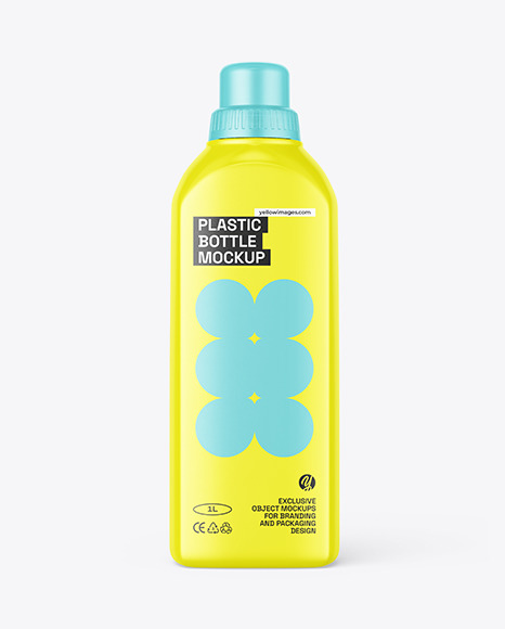 Plastic Bottle Mockup