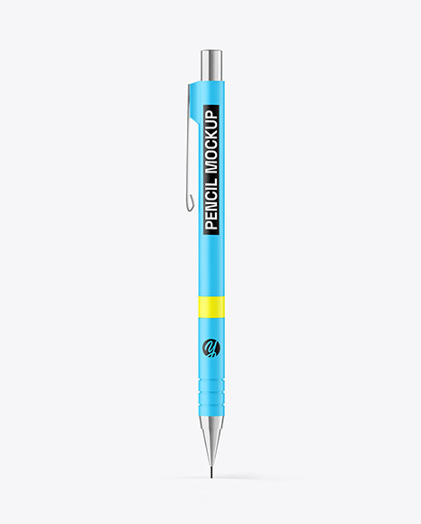 Matte Mechanical Pencil Mockup