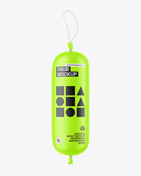 Matte Chub Packaging Mockup