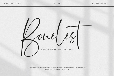 Bonelest | Stylish Ligature