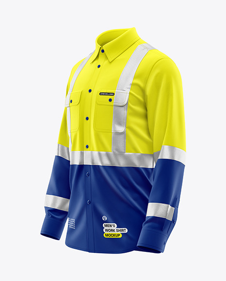 Men’s Work Shirt Mockup