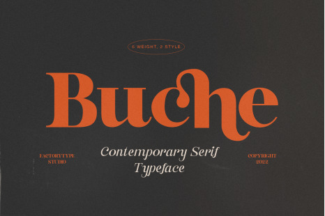 Buche Font