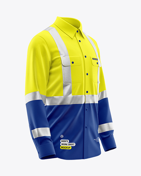 Men’s Work Shirt Mockup