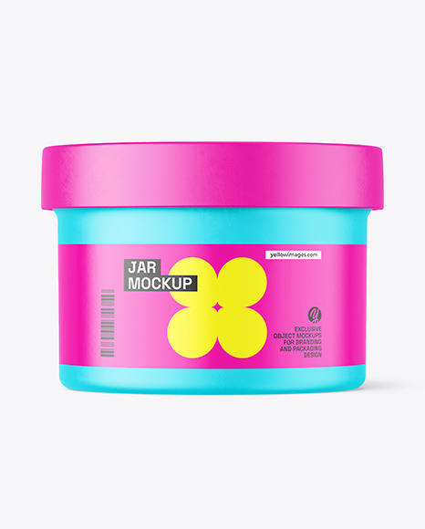 Matte Jar Mockup