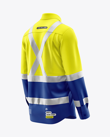 Men’s Work Shirt Mockup