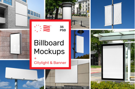 City Billboard Mockups