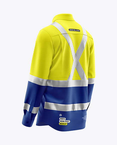 Men’s Work Shirt Mockup
