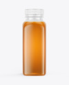Square Apple Juice Bottle Mockup