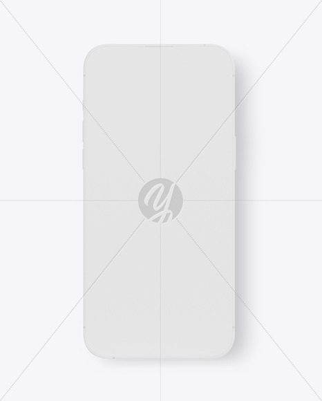 Clay iPhone 14 Pro Max Mockup
