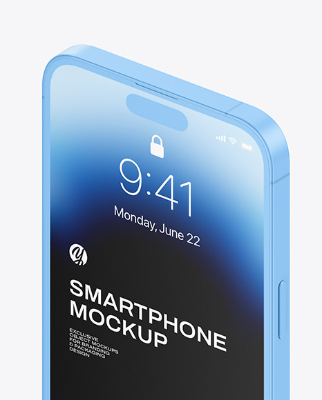 Clay iPhone 14 Pro Max Mockup