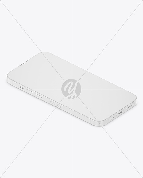 Clay iPhone 14 Pro Max Mockup