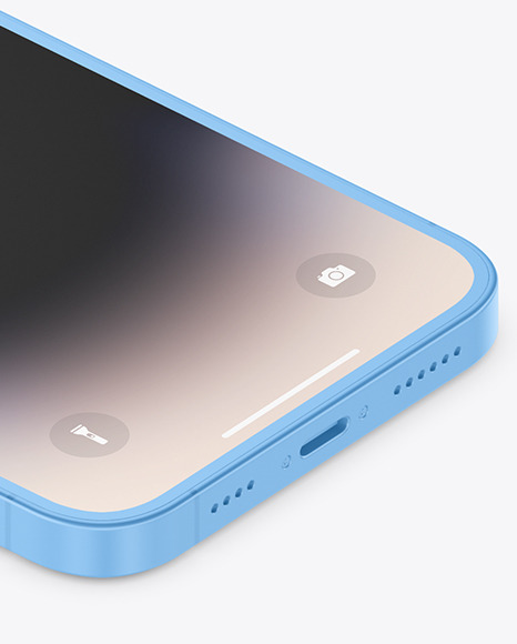 Clay iPhone 14 Pro Max Mockup