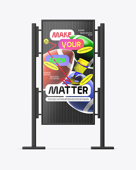 Advertising Stand Mockup