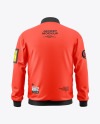 Men's Bomber Jacket Mockup - Back View