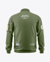 Men's Bomber Jacket Mockup - Back View
