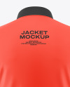 Men's Bomber Jacket Mockup - Back View