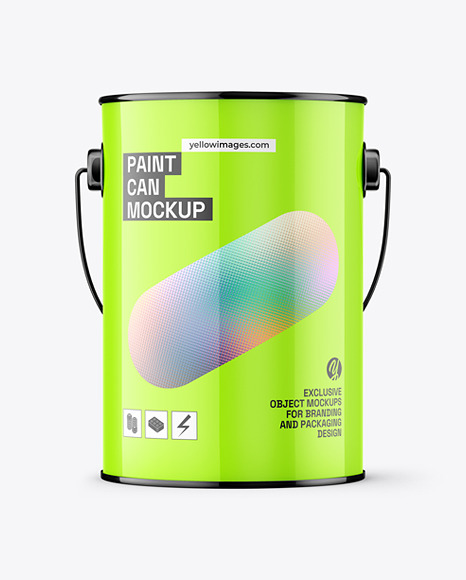 Paint Can Mockup