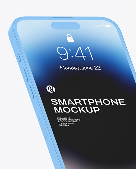 Clay iPhone 14 Pro Max Mockup