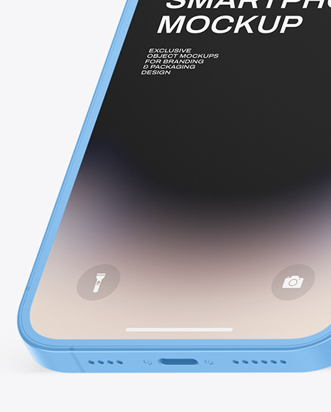 Clay iPhone 14 Pro Max Mockup