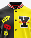 Varsity Bomber Jacket Mockup