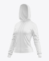 Women’s Full-Zip Hoodie Mockup