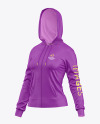 Women’s Full-Zip Hoodie Mockup