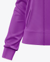 Women’s Full-Zip Hoodie Mockup