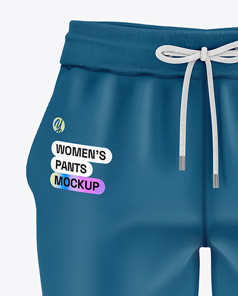 Women's Sport Pants Mockup - Front View