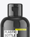 Glossy Plastic Bottle Mockup