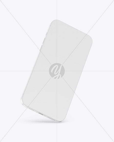 Clay iPhone 14 Pro Max Mockup
