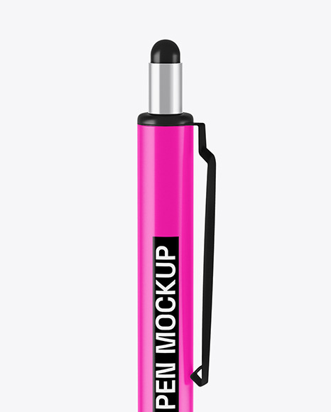 Matte Mechanical Pen Mockup