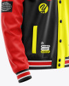 Varsity Bomber Jacket Mockup