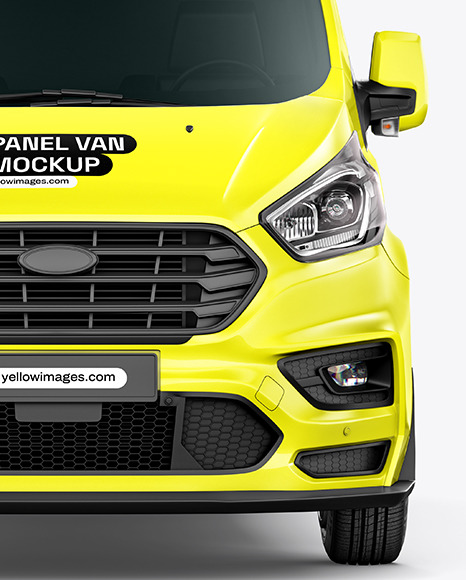 Panel Van Mockup - Front View