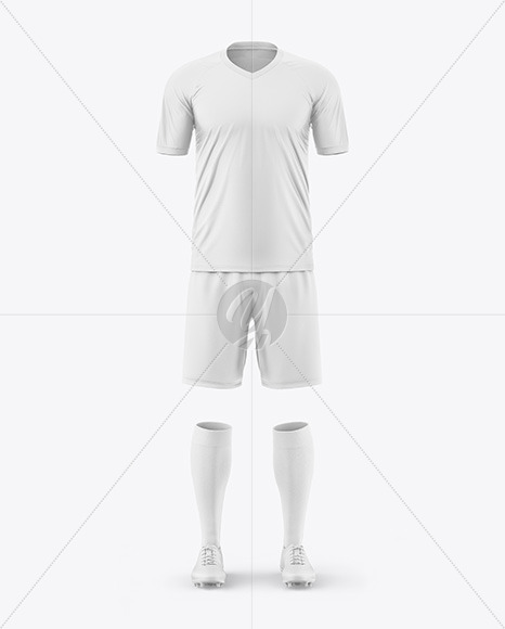 Soccer Kit Mockup - Front View