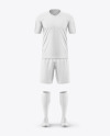 Soccer Kit Mockup - Front View