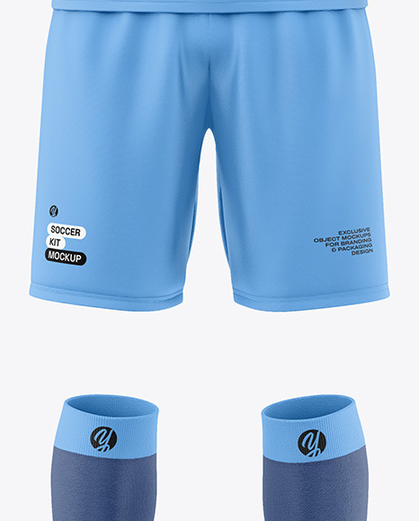 Soccer Kit Mockup - Front View
