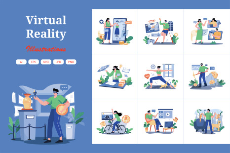 M644_Virtual Reality Illustration Pack