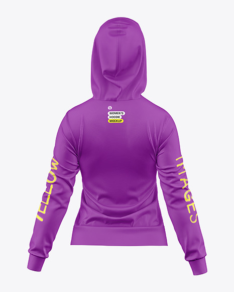 Women’s Full-Zip Hoodie Mockup