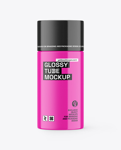 Glossy Tube Mockup