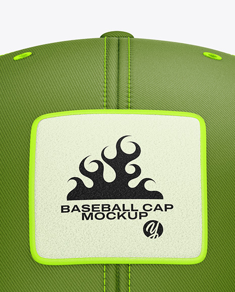 Baseball Cap Mockup - Front View