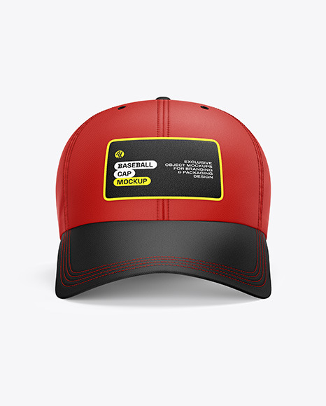 Baseball Cap Mockup - Front View