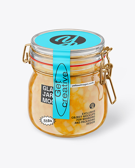 Jar With Clamp Lid