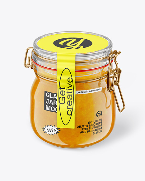 Jar With Clamp Lid