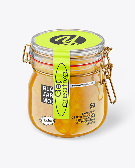 Jar With Clamp Lid