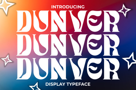 Dunver - Display Font